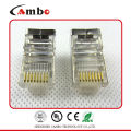 Preço baixo 50U Gold Plating rj45 combinam conectores de alta qualidade